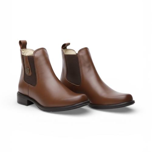 Botas Miel Chelsea Mujer