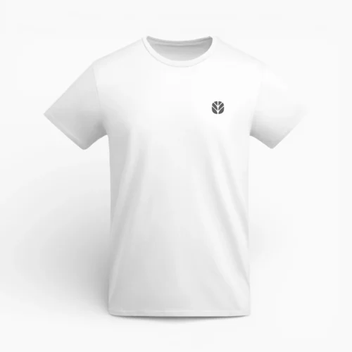 BOCETO_ remera breda Hombre blanca (tractor) Remera Breda Hombre