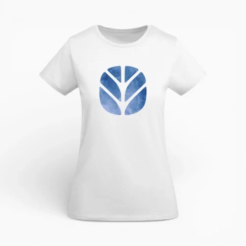 BOCETO_ remera breda Mujer blanca espiga celeste .webp Remera Breda Mujer Espiga